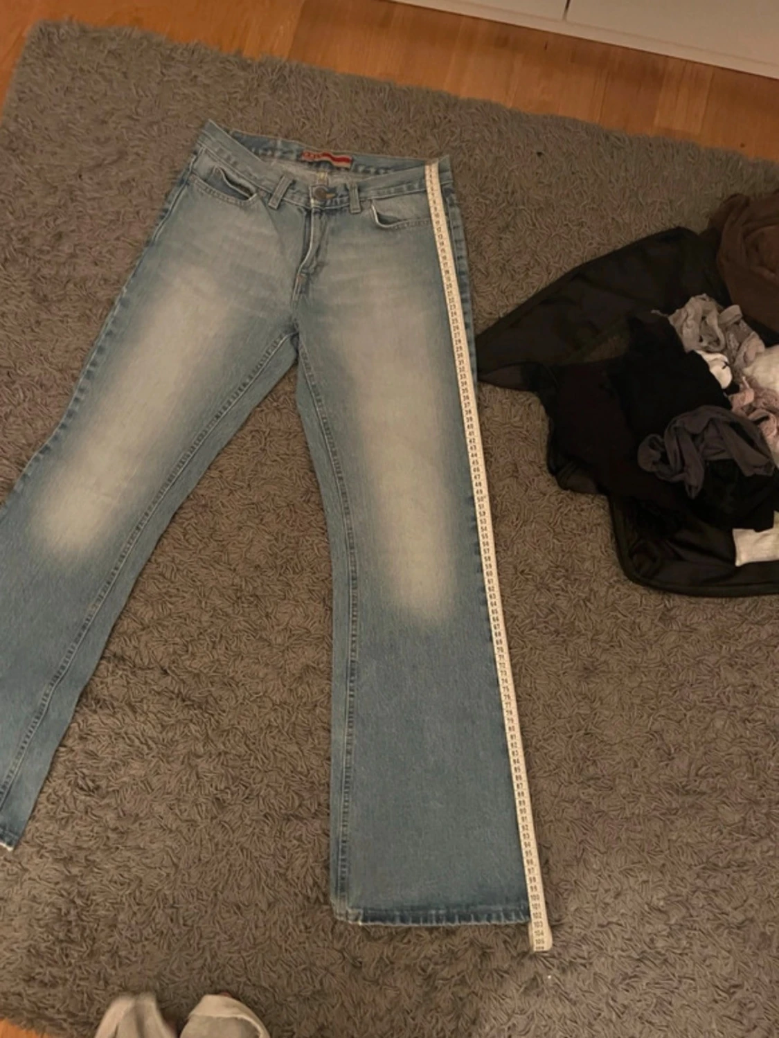 Bootcut jeans från Only, ljusblå - 3