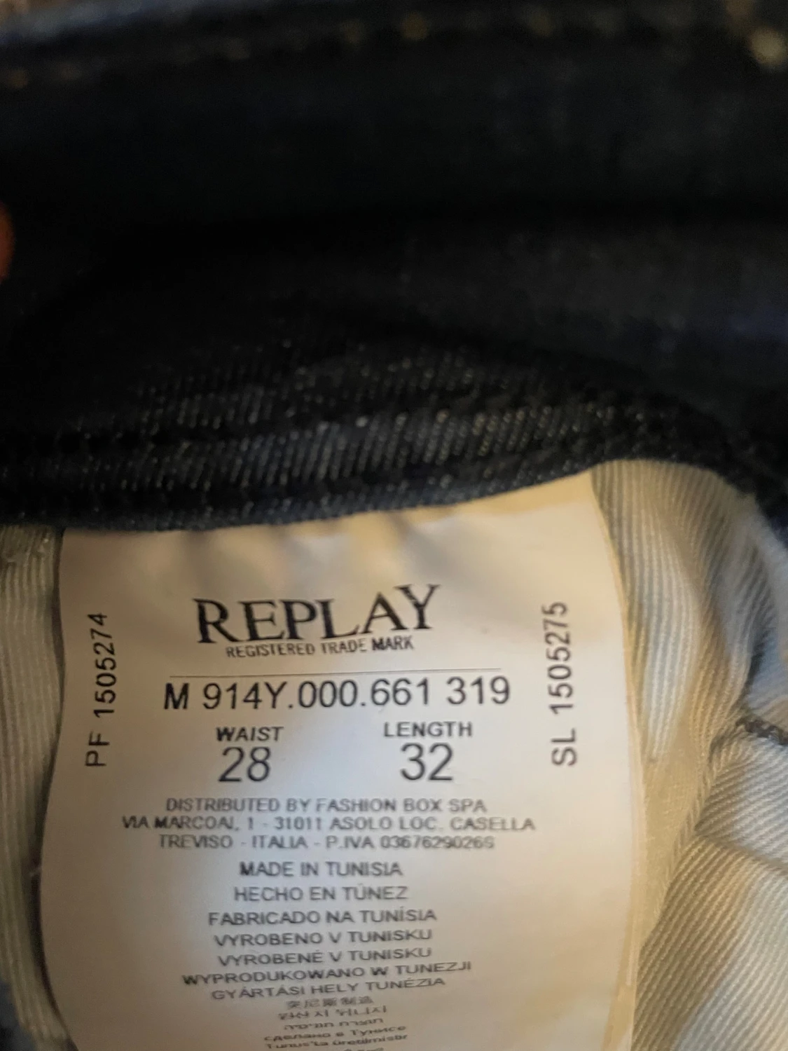 Replay Anbass blå jeans (hyperflex)  - 6