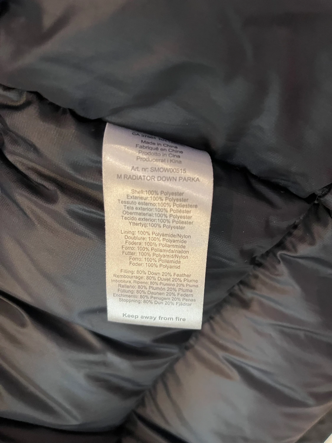 Svart dunjacka från J.Lindeberg - 6