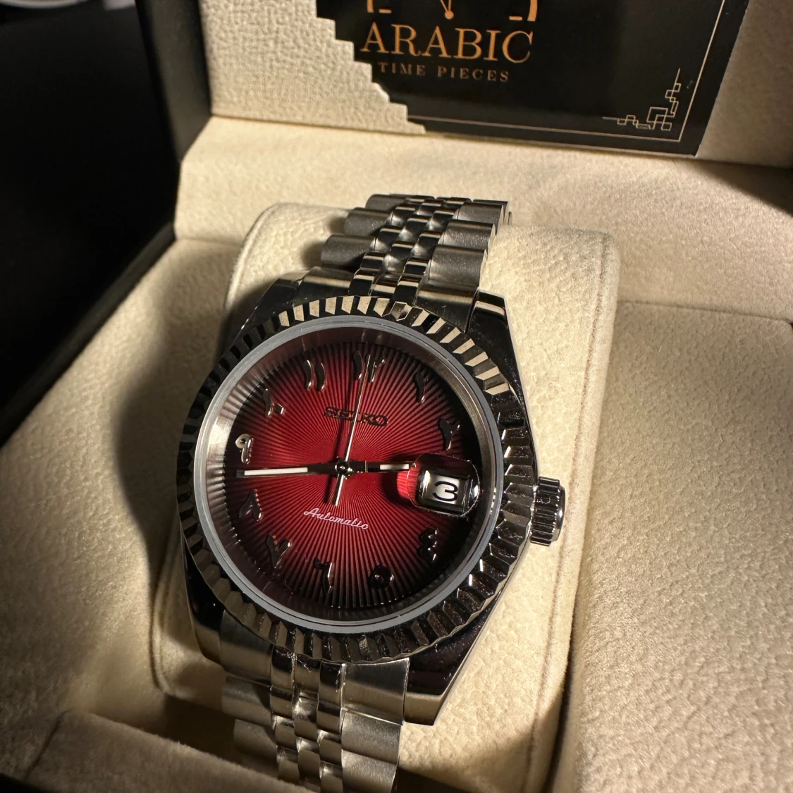 Seiko Red Rosé Mod Klocka - 2