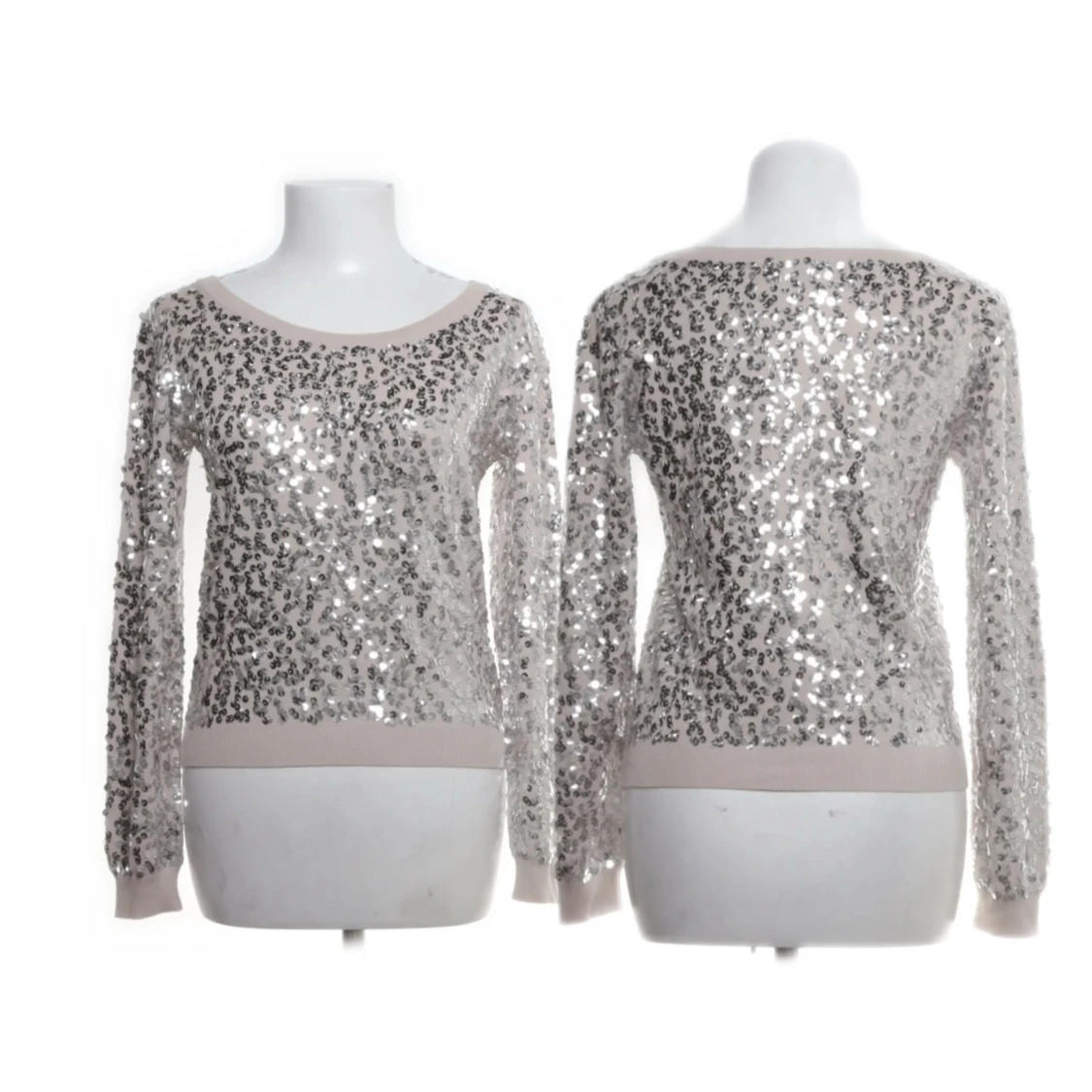 Glittrig paljett-tröja från H&M XS