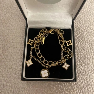 Guldpläterad armband - Rostfritt, boxen ingår ej