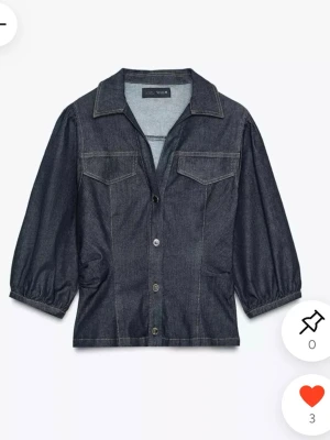 SÖKER Mörkblå jeansjacka från Zara - Söker den snyggan mörkblå jeansjacka från Zara💙