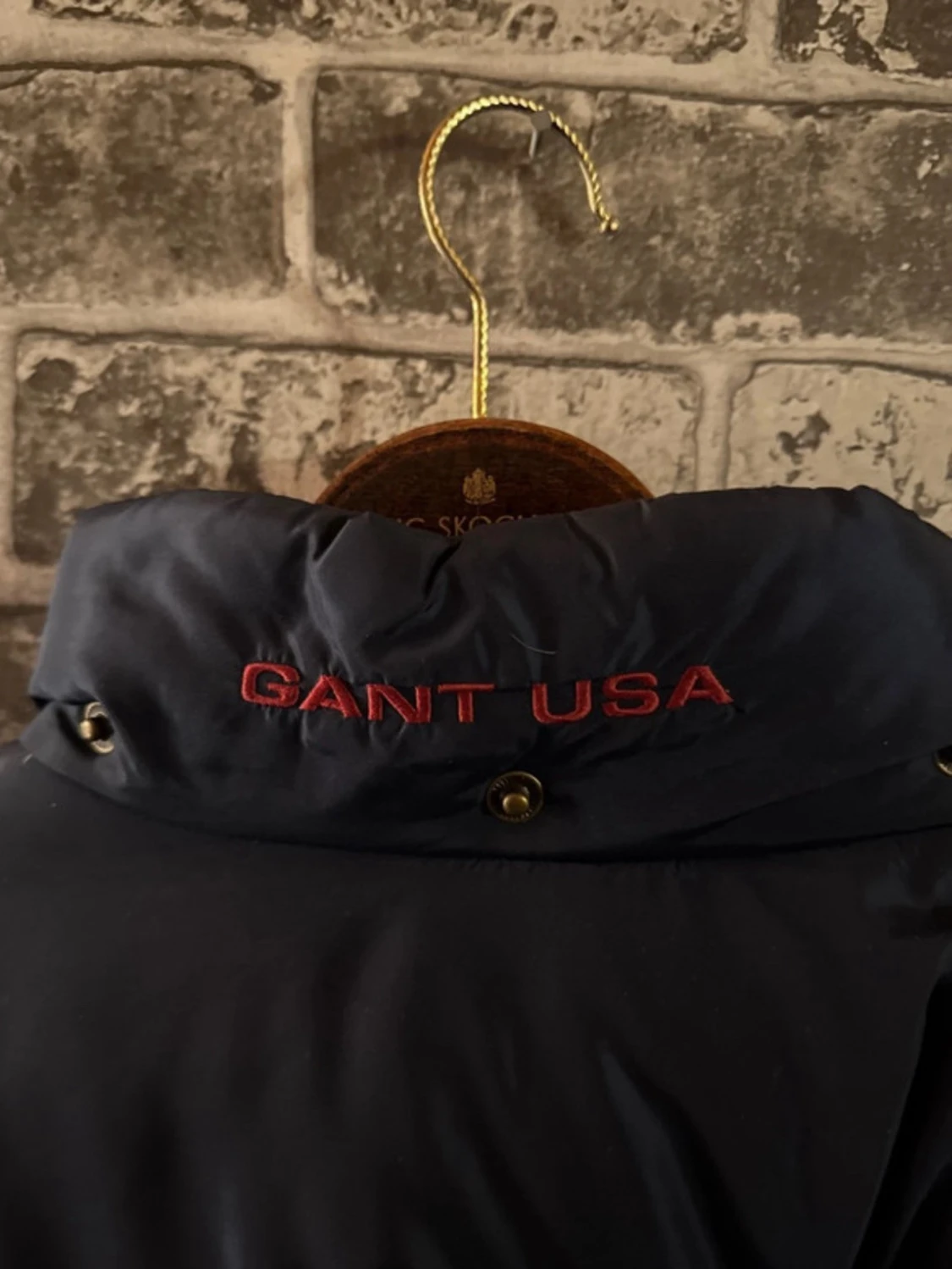 Blå pufferjacka från GANT USA Sport - 2