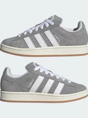 Grå Adidas Campus sneakers - Säljer ett par klassiska Adidas Campus sneakers. Har användts 1 gång. 