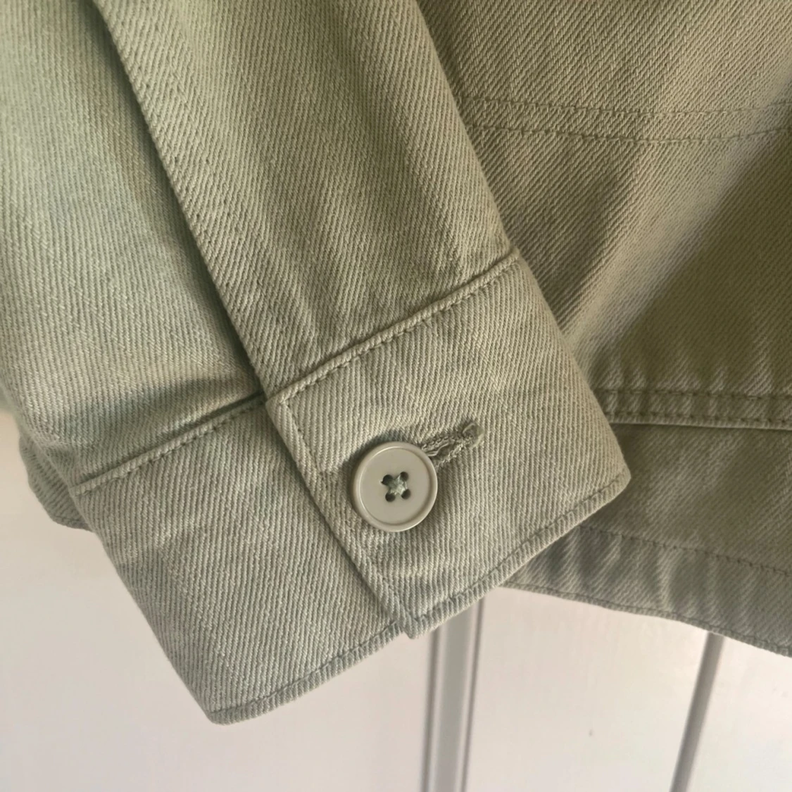 Grön kappa från Zara  - 2