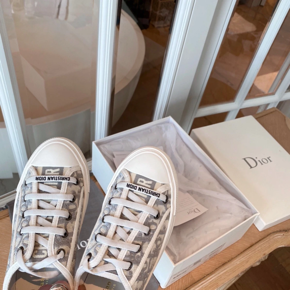 Dior sneakers med monogrammönster - 2