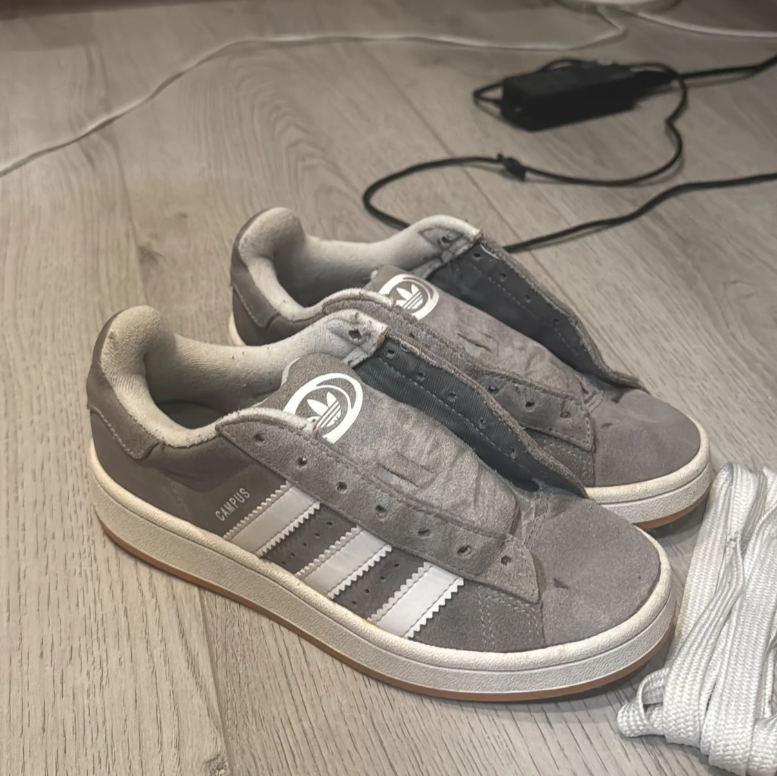 Grå Adidas Campus sneakers - 2