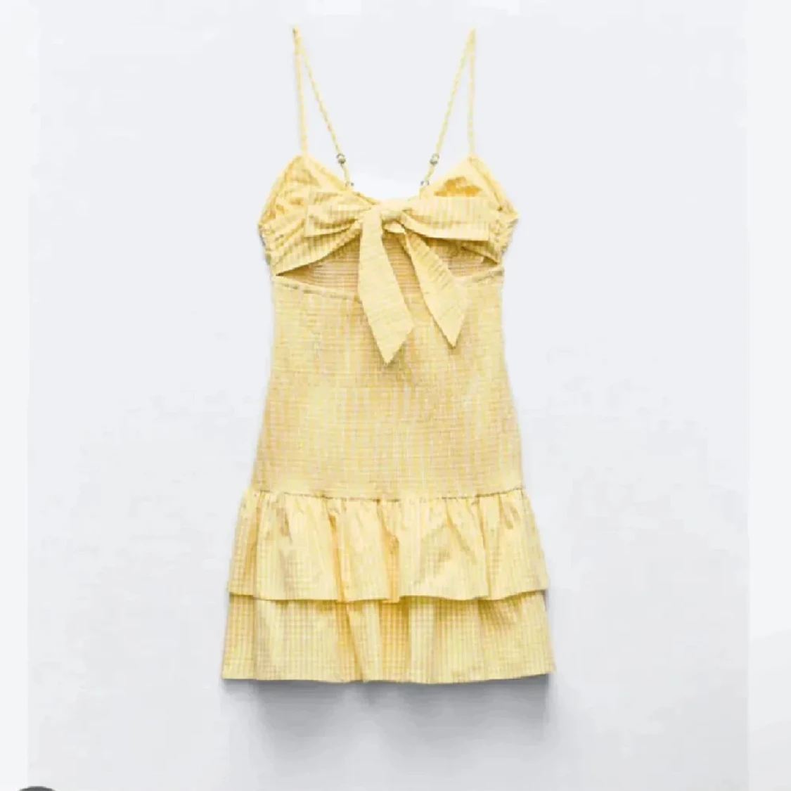 Gul klänning Zara - 1