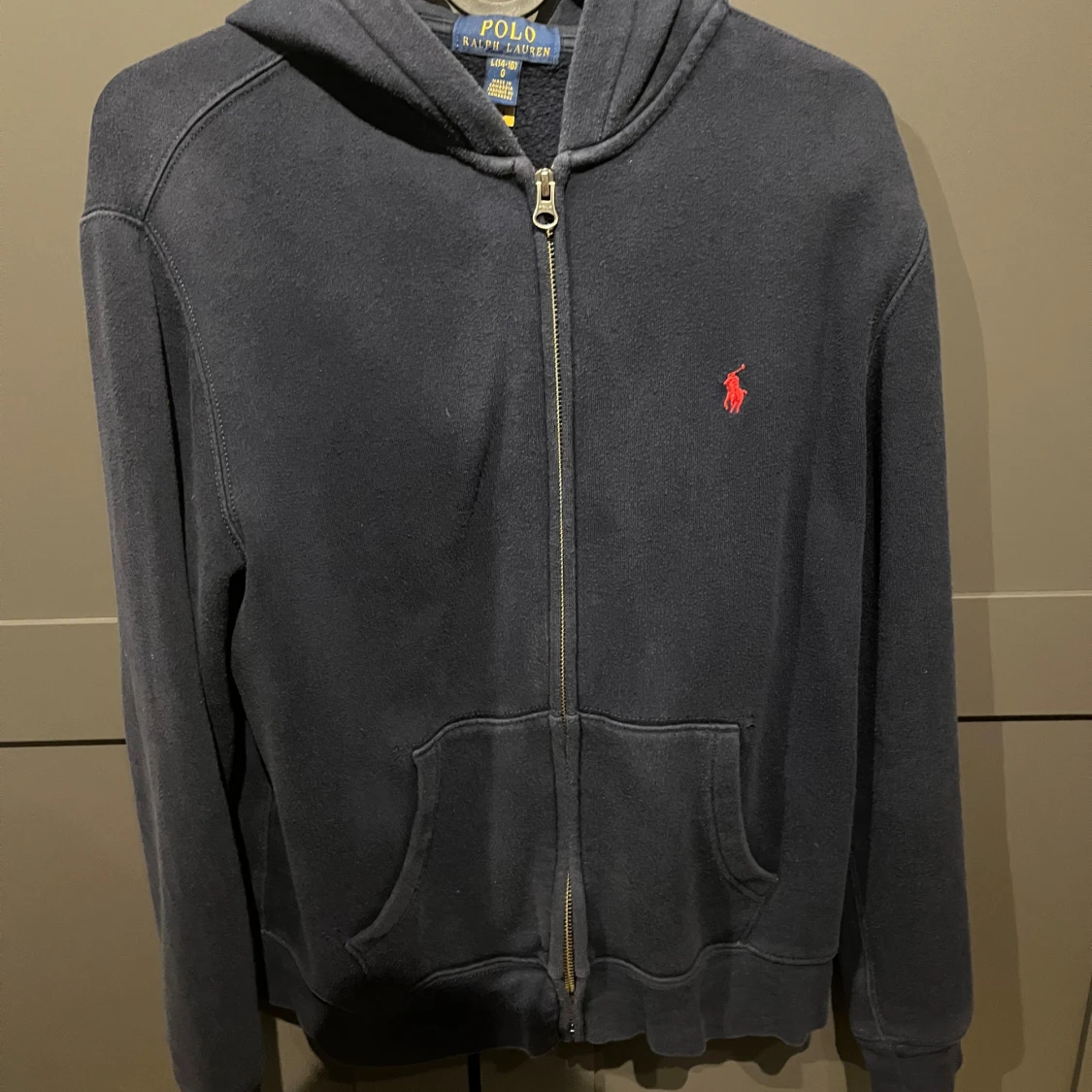 Mörkblå zip från Polo Ralph Lauren