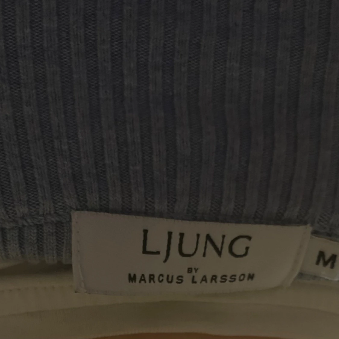 Ljusblå stickad kofta från Ljung - 2