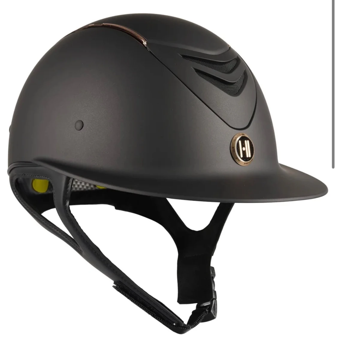 Svart ridhjälm från OneK - 1
