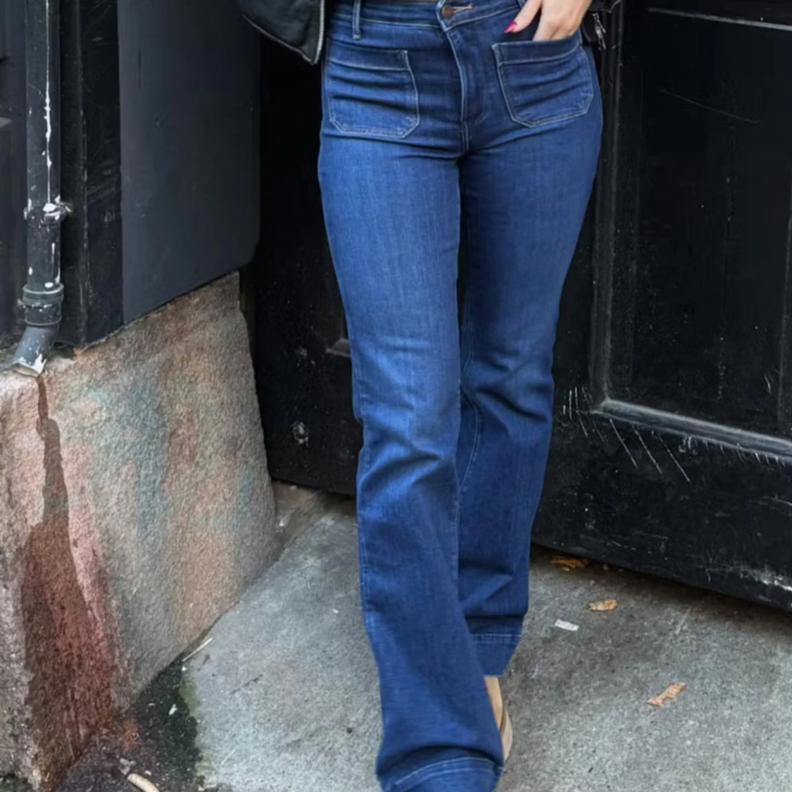 Blåa Wrangler jeans 