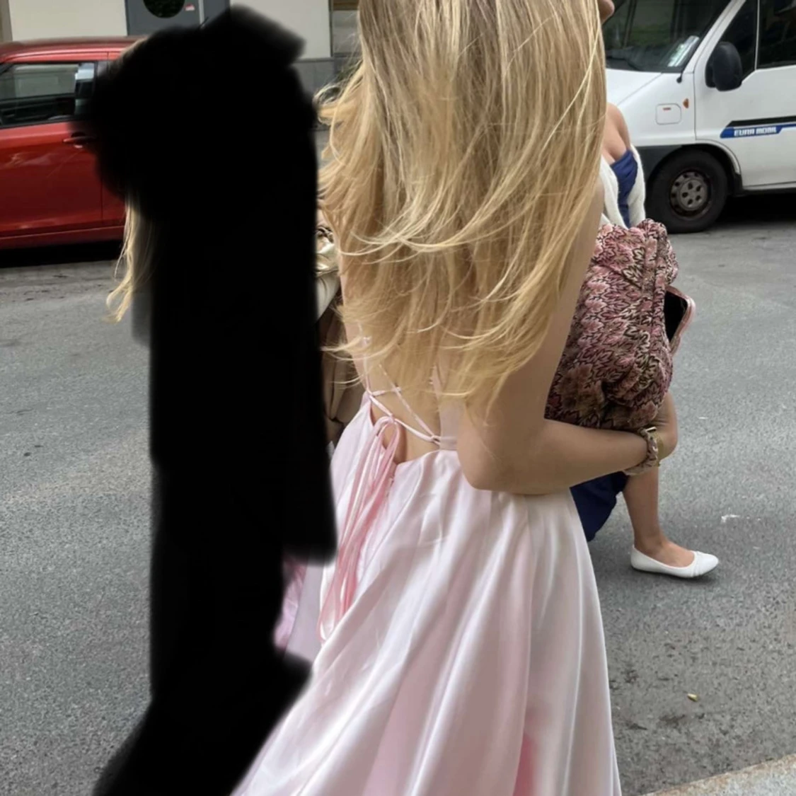 Ljusrosa långklänning JJ's House - 3