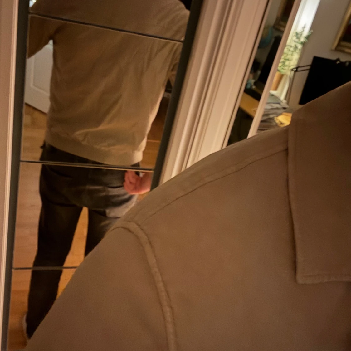 Beige overshirt från Oscar Jacobson - 1