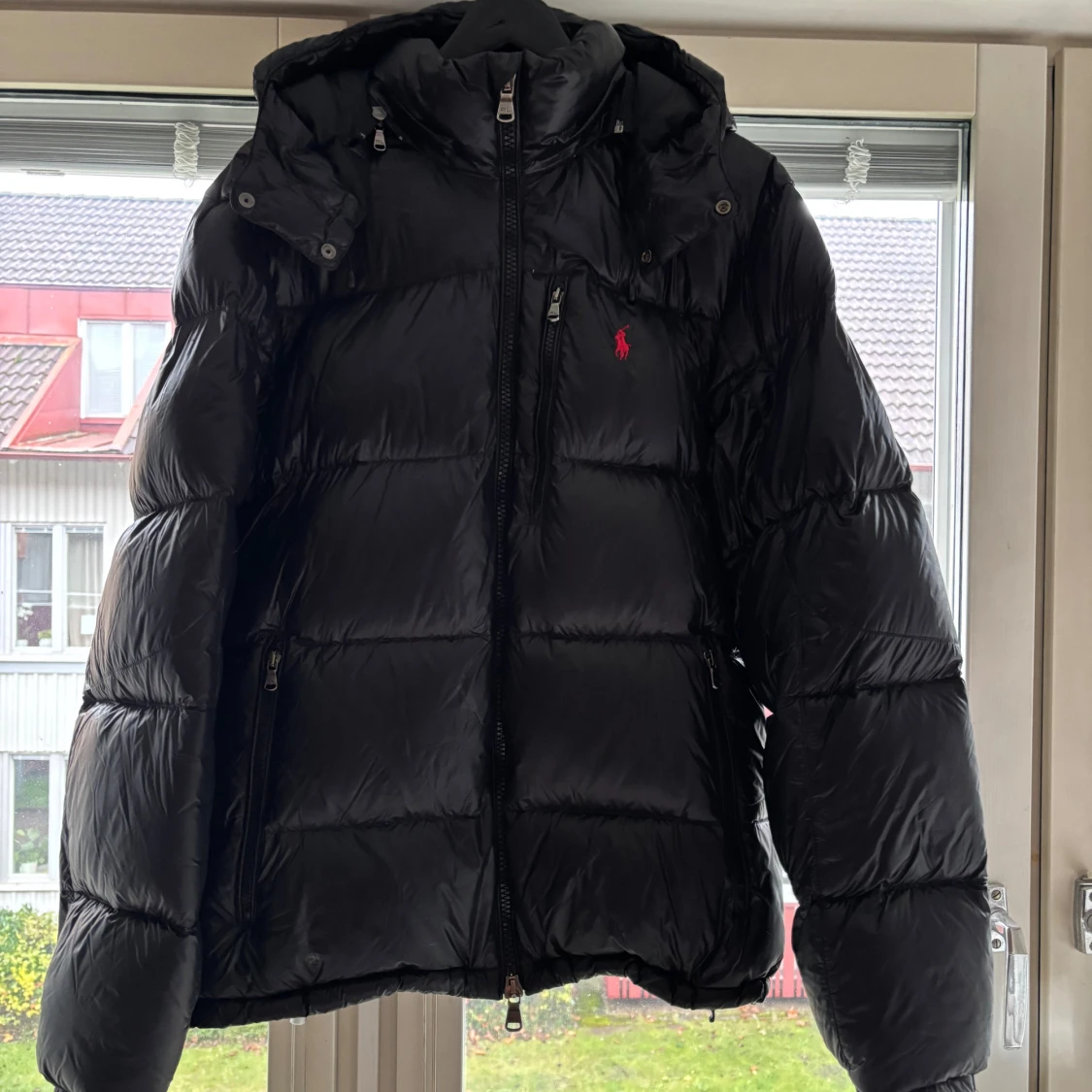 Svart pufferjacka från Polo Ralph Lauren