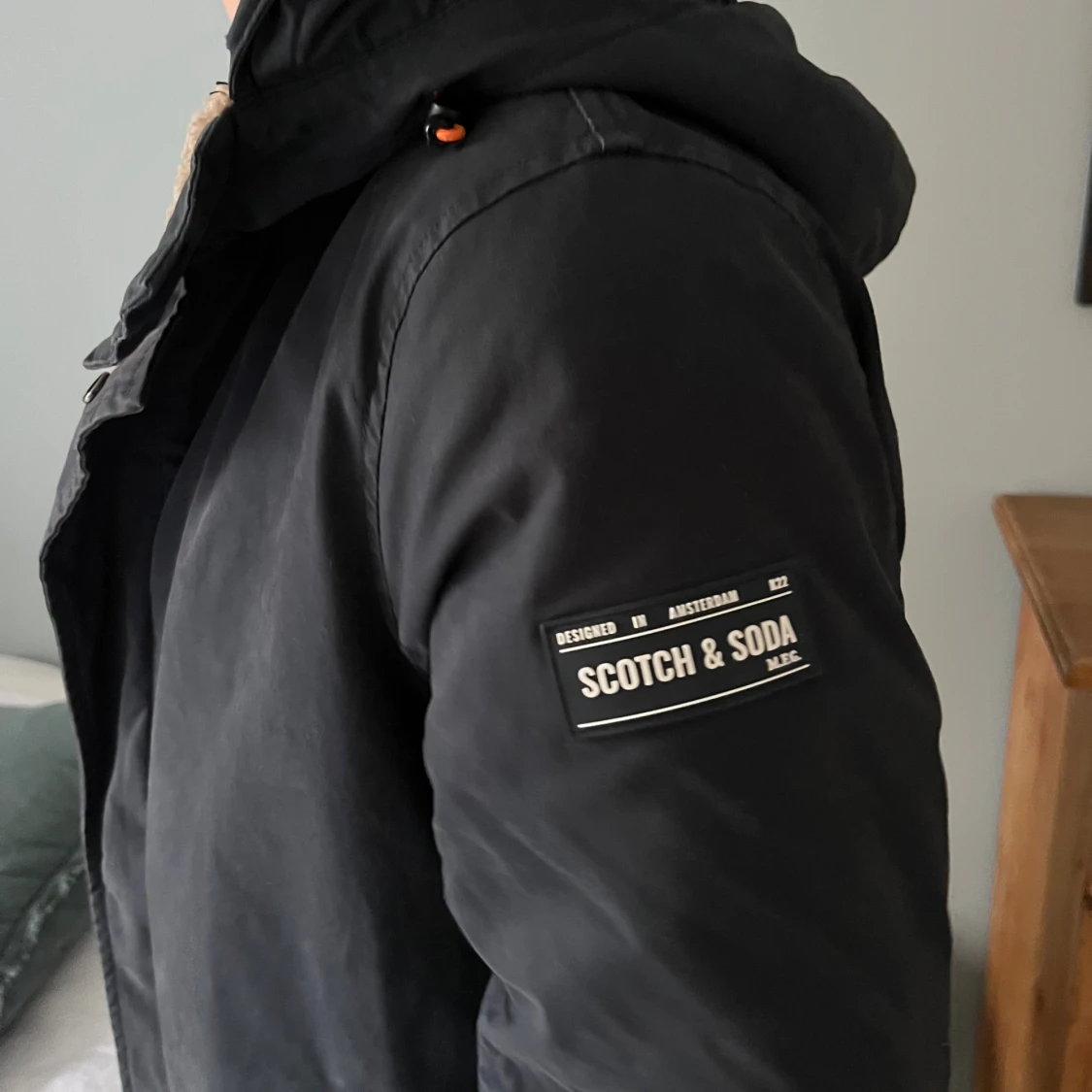 Mörkblå parkajacka från Scotch & Soda - 3