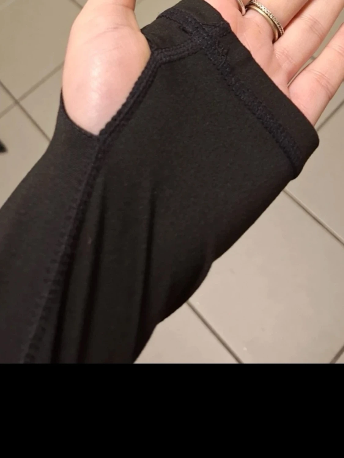 Black sport jacket - 1