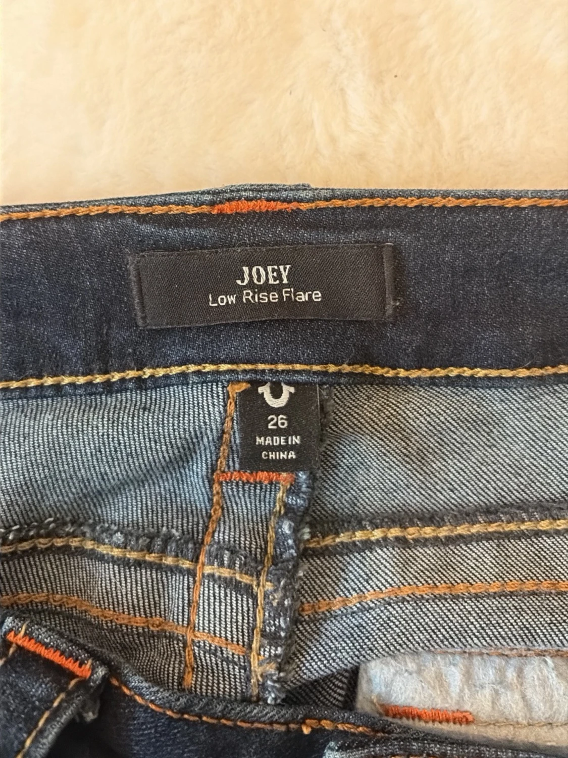 Mörkblå true religion jeans - 2