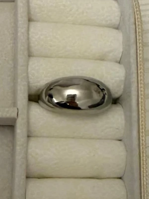 Silverfärgad ring - Justerbar 