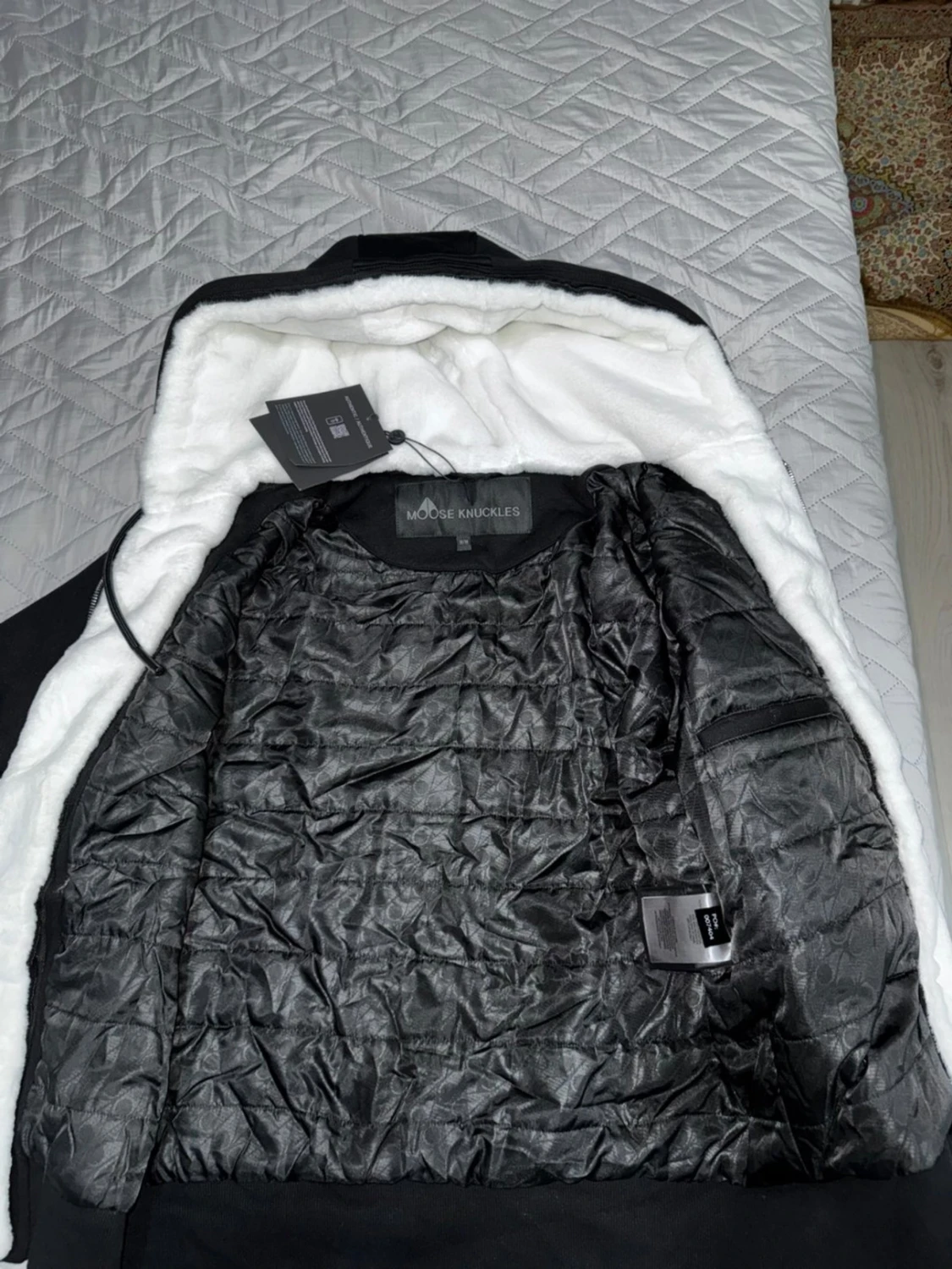 Svart Moose knuckles bunny  - 3