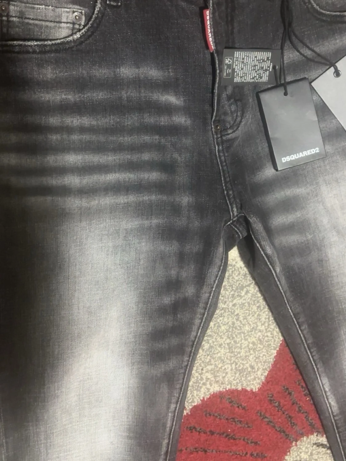 Svarta skinny jeans från Dsquared2 - 1