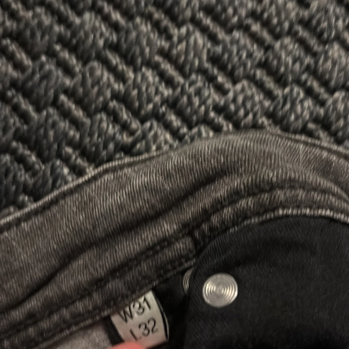 Grå jeans från Stock & Hank W31 L32 - 3