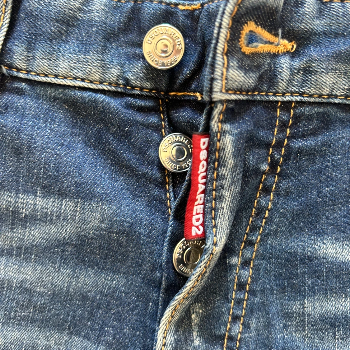 Blå jeansshorts från Dsquared2 - 2