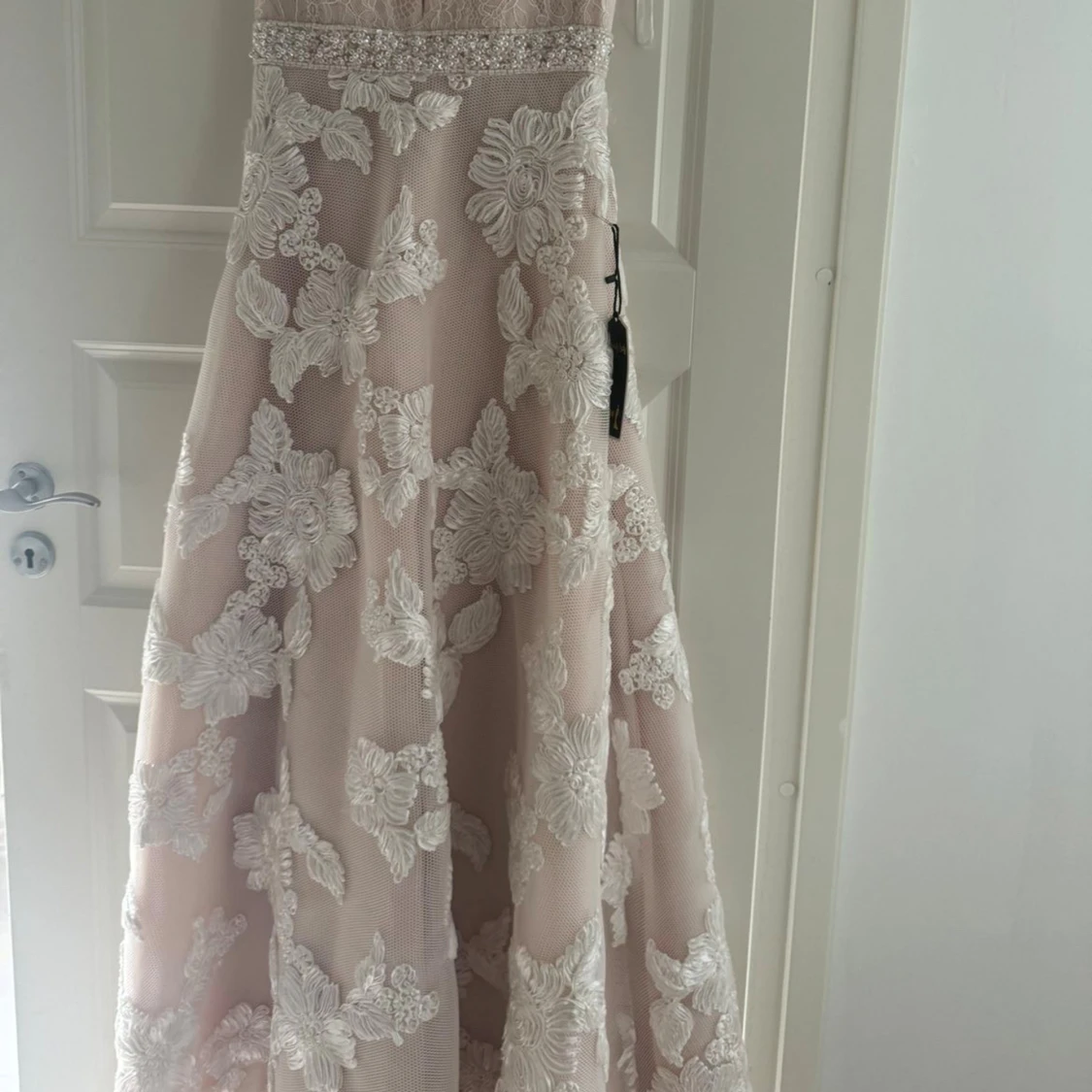 Rosa Klänning, Fest, Bröllop, Kväll, Storlek 8, Elegant, Söt - 3