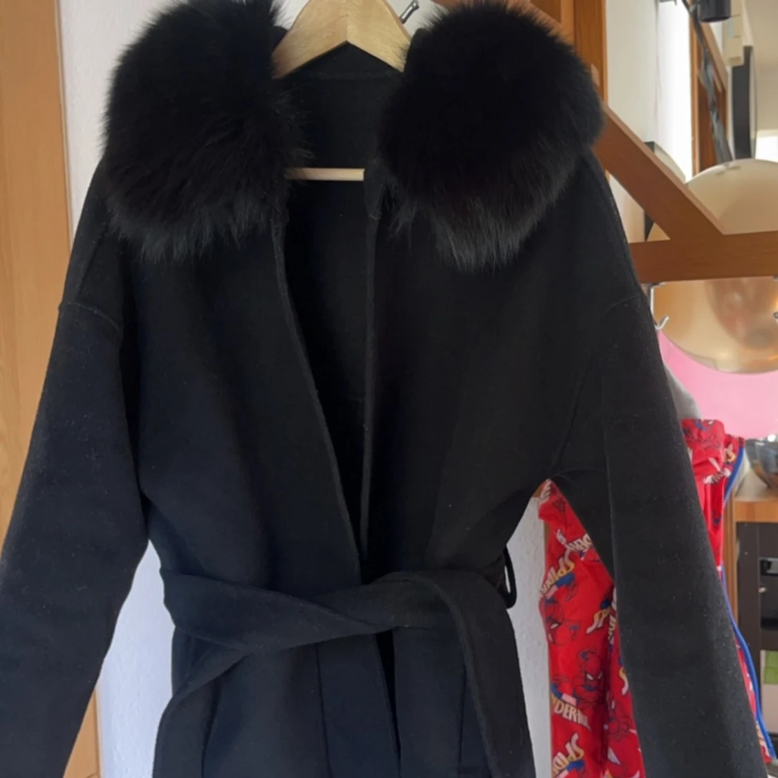 Kappa med äkta päls !  - 1