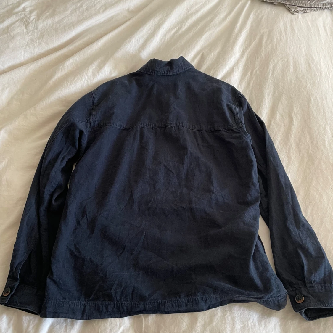 Mörkblå overshirt från Selected Homme - 2