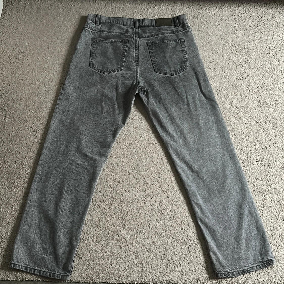 Grå jeans från Grunt, - 2