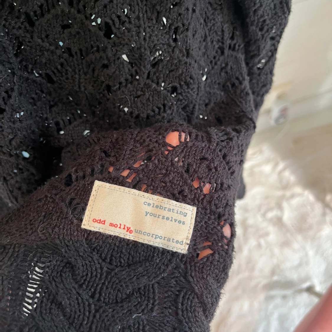 Svart virkad tröja från Odd Molly - 1