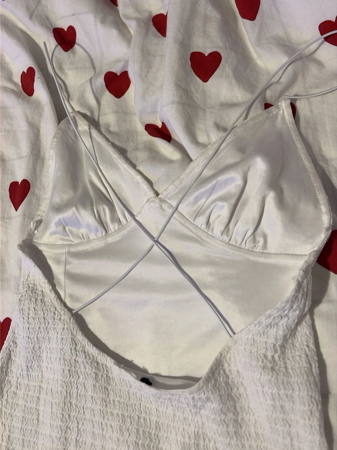  klänning med tunna axelband  - 2