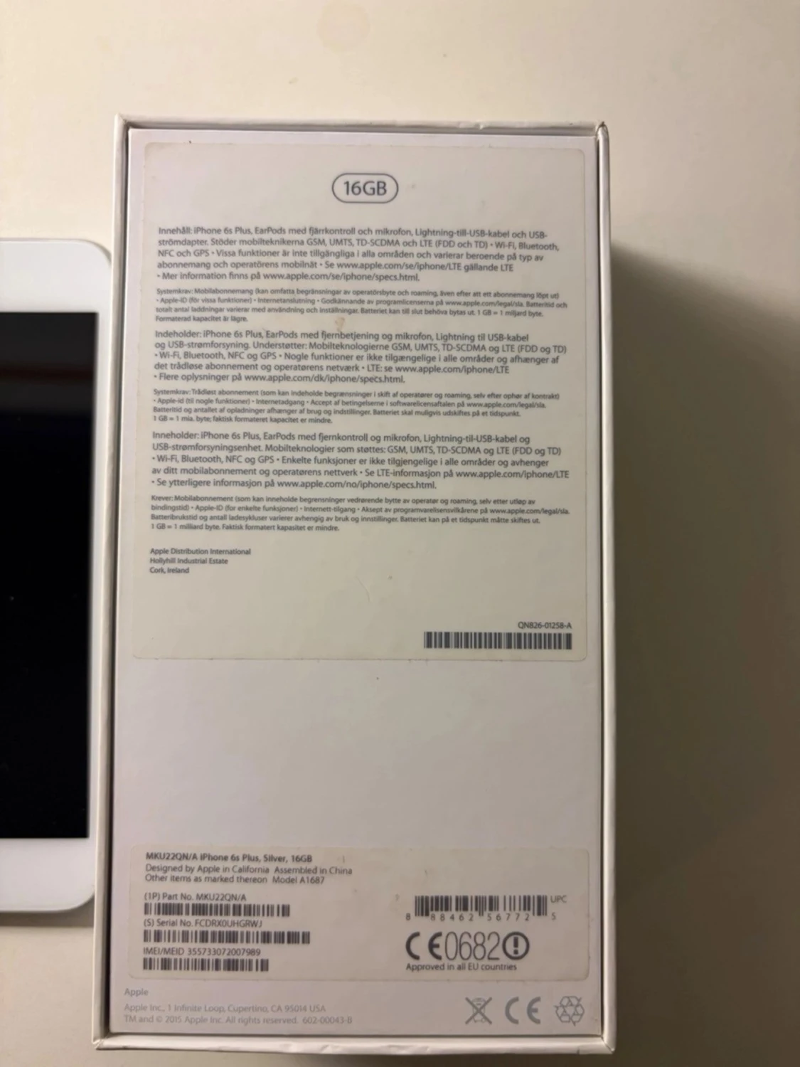 iPhone 6s Plus 16GB Silver - 3