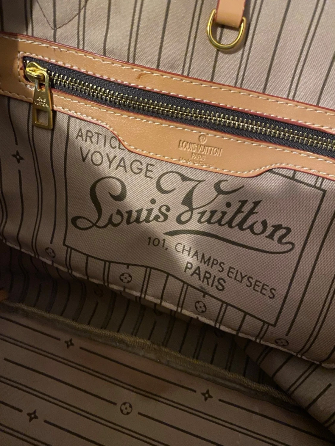 Louis Vuitton Neverfull Monogram väska - 3