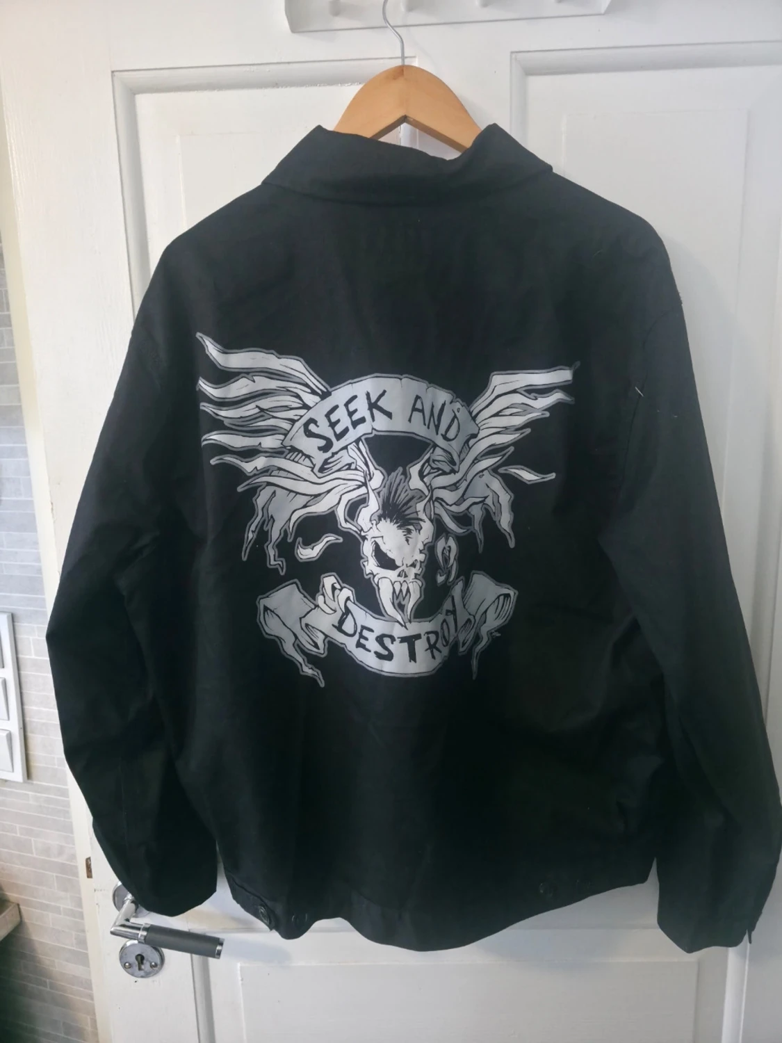 Svart Dickies jacka Metallica tryck - 1