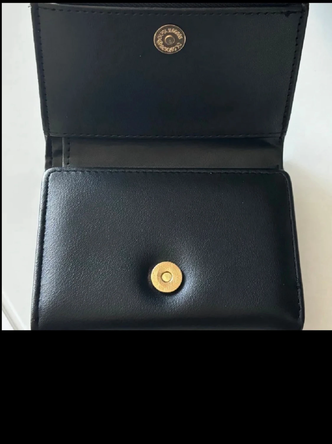 Svart quiltad plånbok från YSL - 1