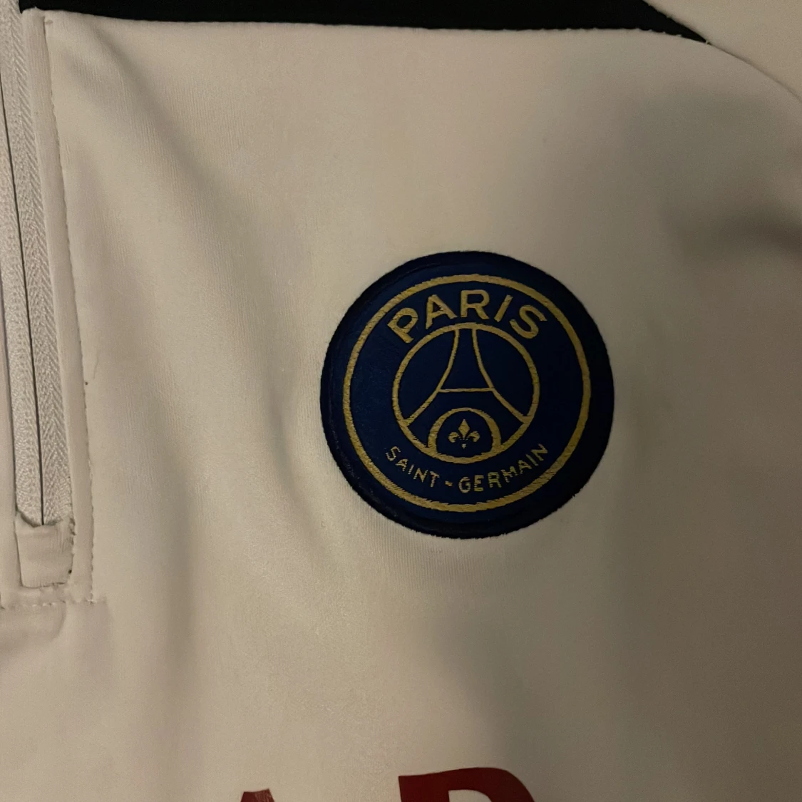 Vit PSG långärmad fotbollströja Nike - 3