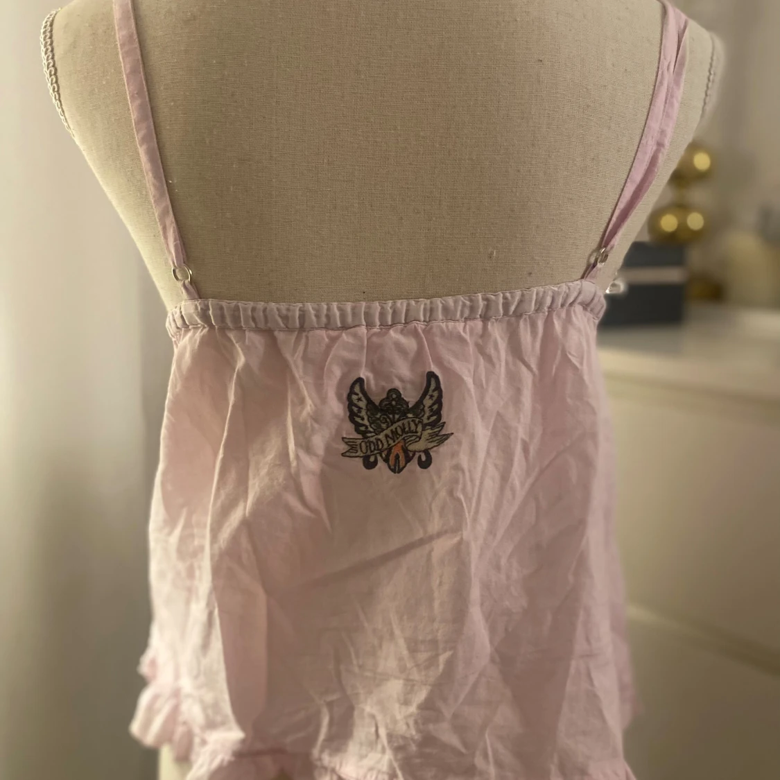 Rosa babydoll topp  - 2