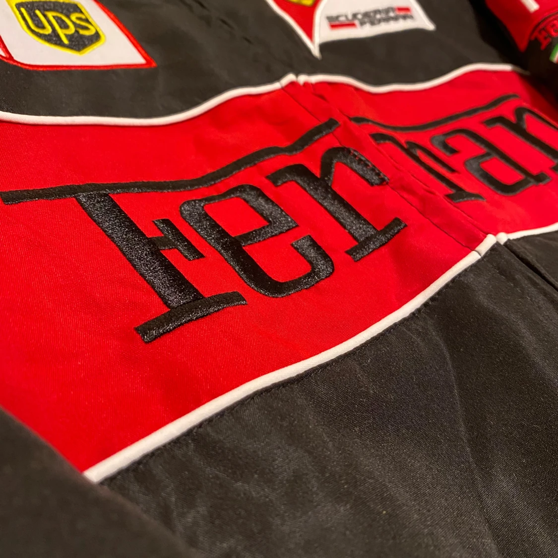 Svart Ferrari racingjacka M - 4