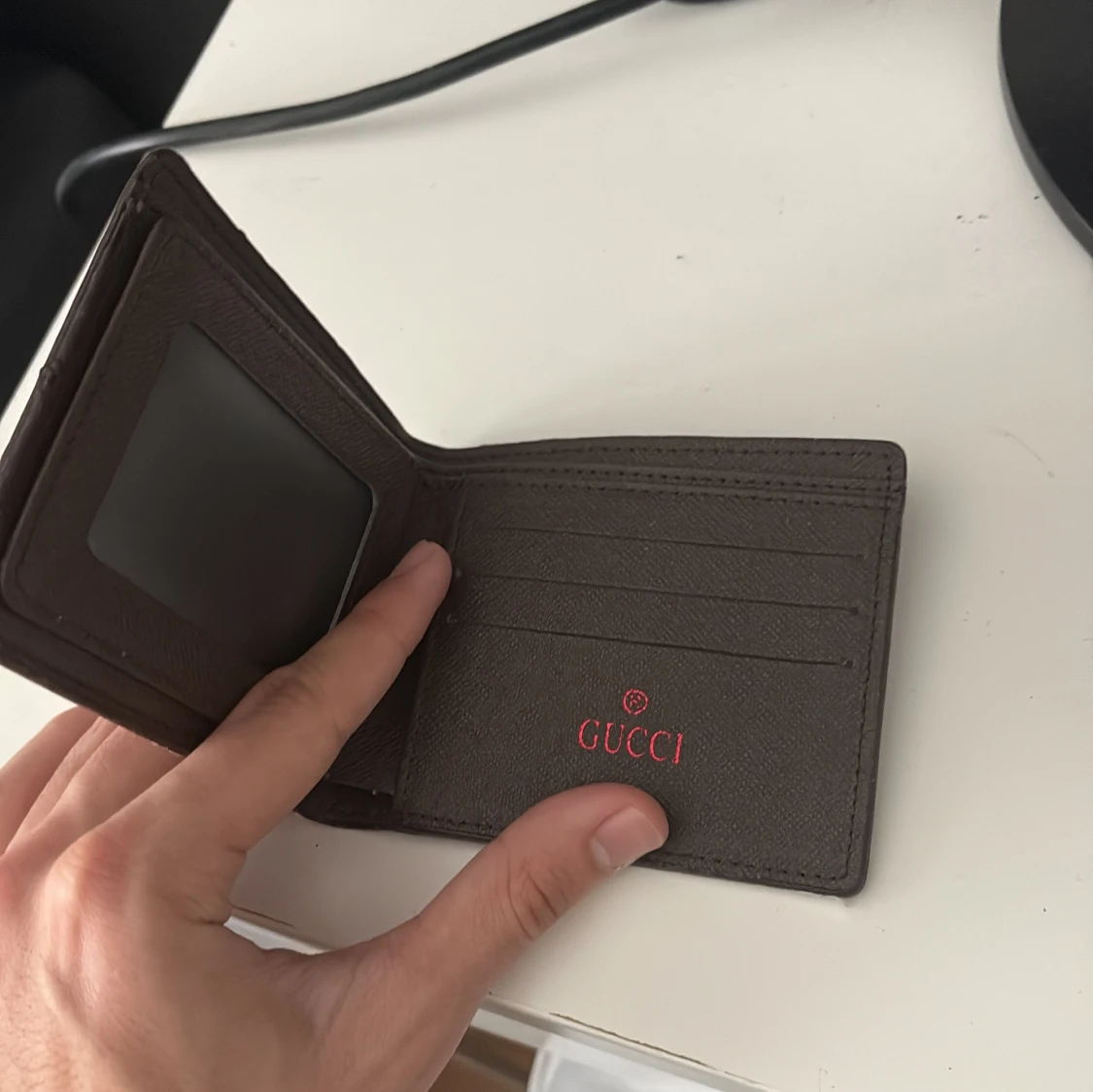 Gucci plånbok med GG-mönster - 2