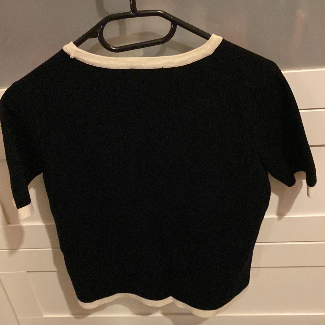 Svart stickad topp från Zara - 3