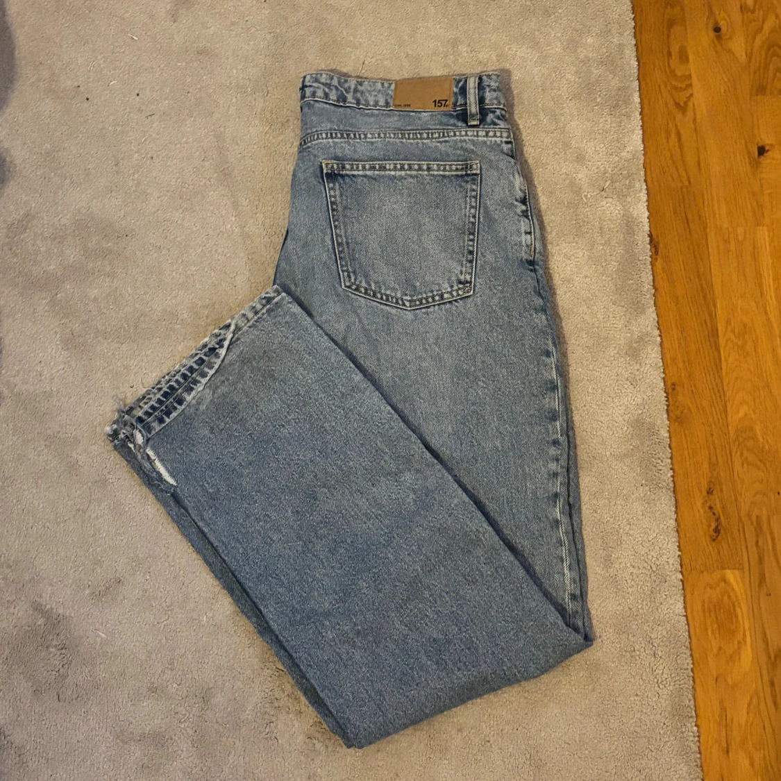 Lager157 ljusblå jeans straight fit