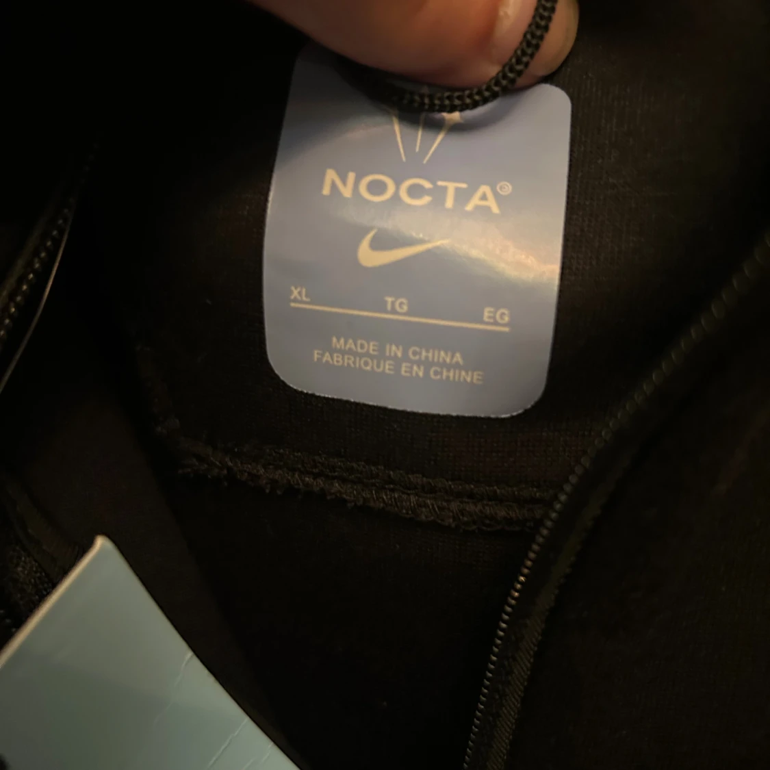 Svart NOCTA Nike hoodie XL - 3