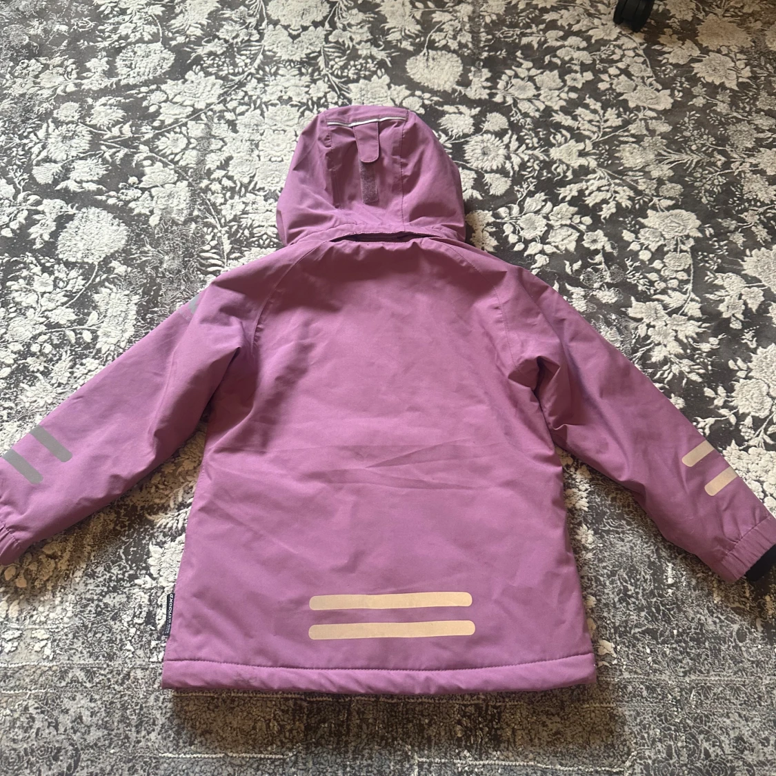 Lila vinterjacka från McKINLEY med huva - 1