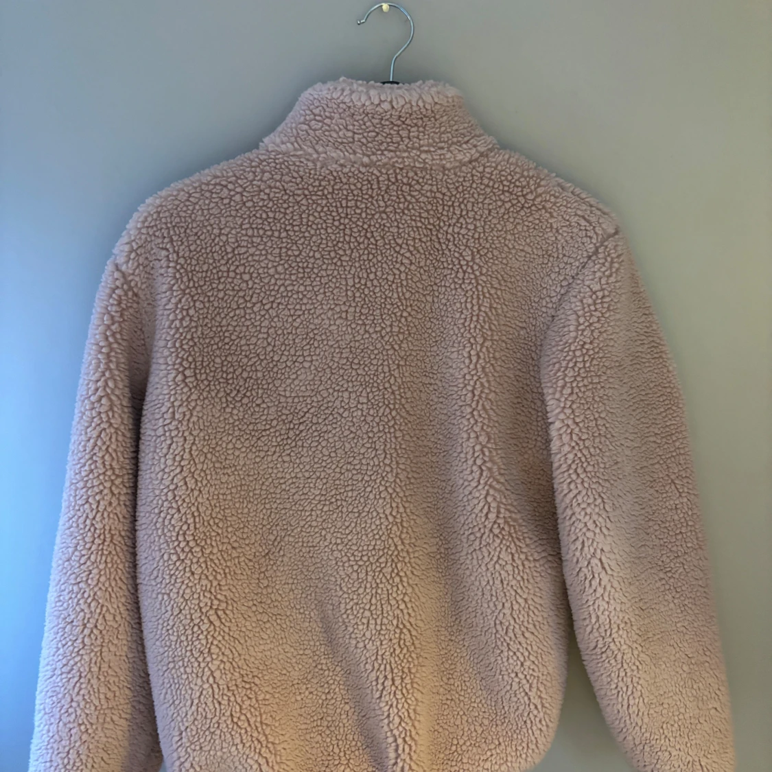 Beige teddyjacka från H&M - 1