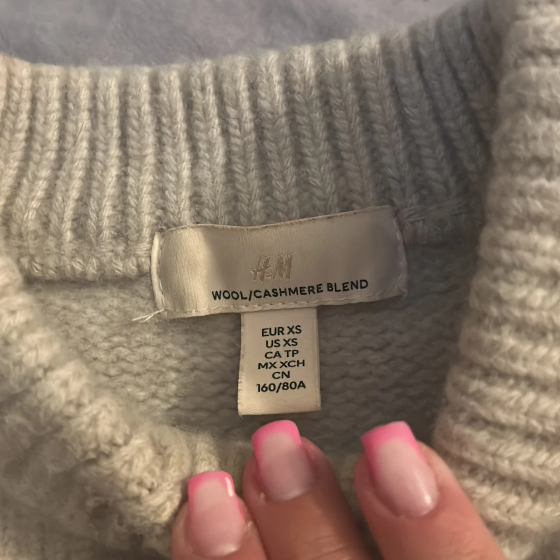 Begie stickad tröja från H&M  - 2