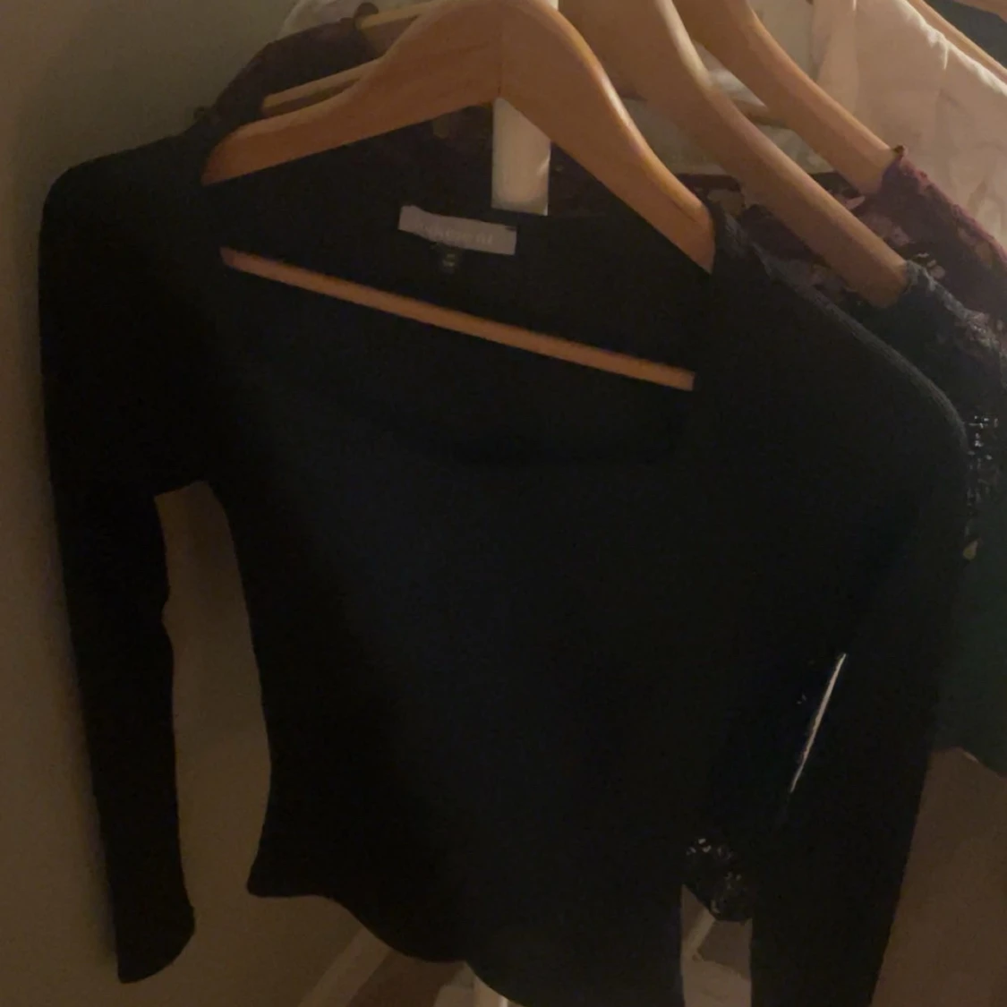 Svart långärmad topp från Frakment - 2