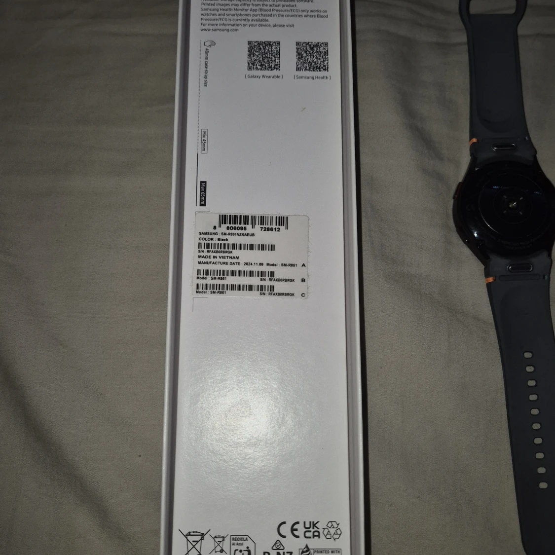 Samsung Galaxy Watch FE 40mm svart - 3